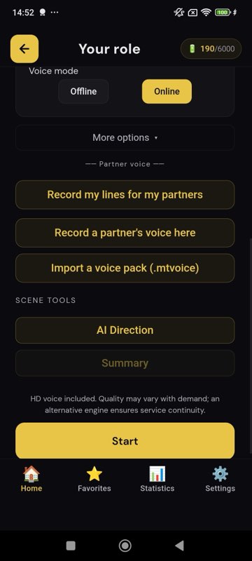 Configuration du role